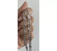 Retiazka z bieleho zlata 1057