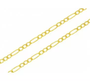 Zlatá retiazka Figaro 2mm 027