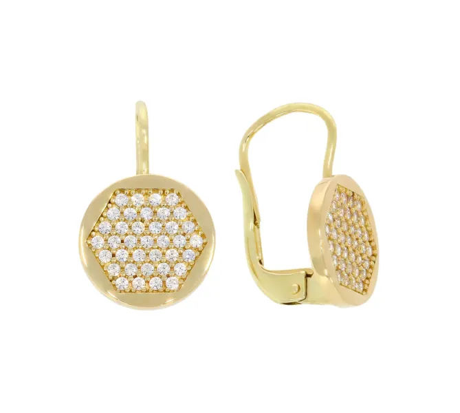 Zlaté náušnice 3981