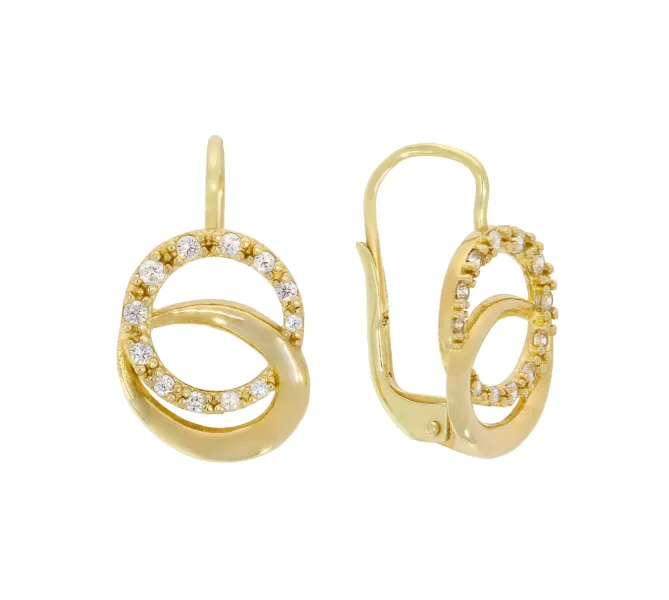 Zlaté náušnice 3980