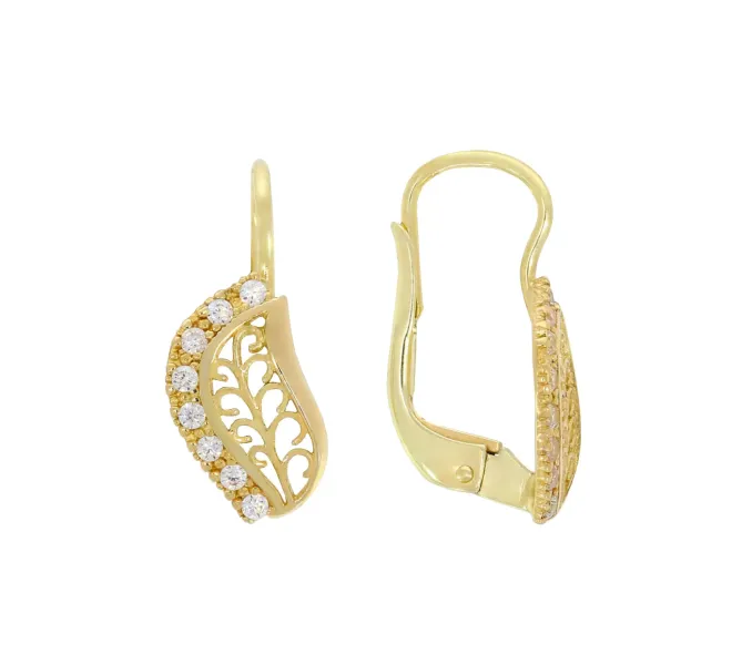 Zlaté náušnice 3979