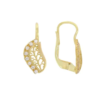 Zlaté náušnice 3979