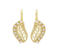 Zlaté náušnice 3979