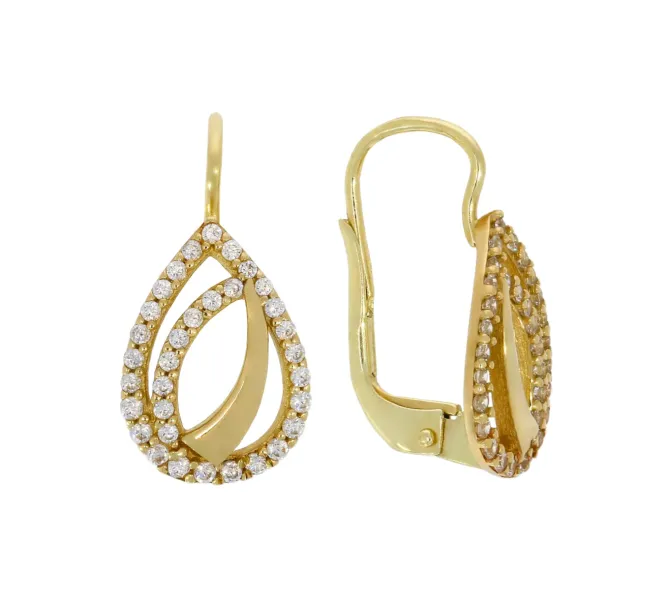 Zlaté náušnice 3978