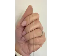 Retiazka z bieleho zlata 1388