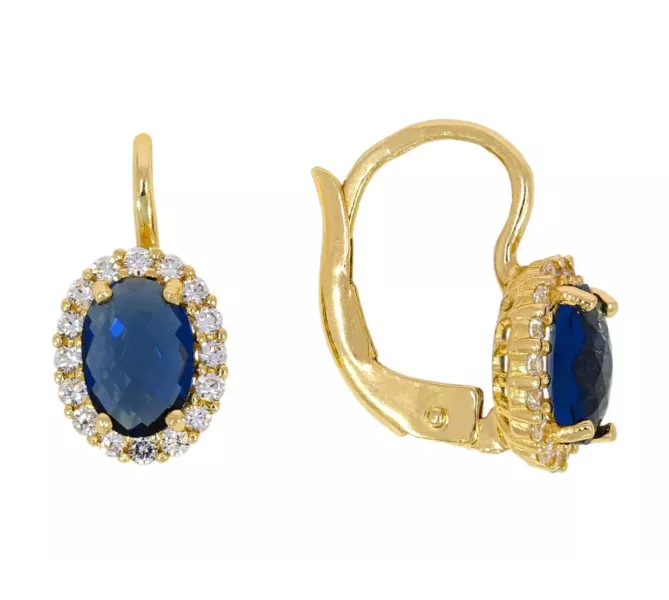 Zlaté náušnice 2193