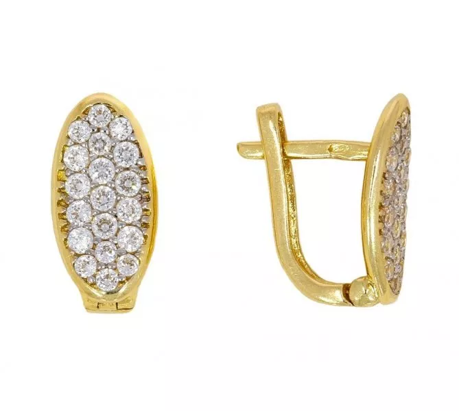 Zlaté náušnice 1885