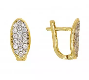 Zlaté náušnice 1885