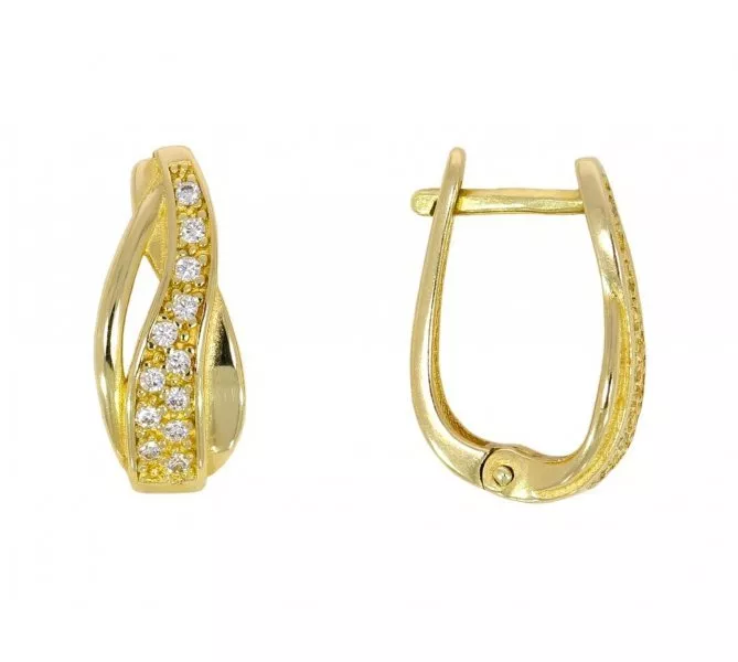 Zlaté náušnice 1883