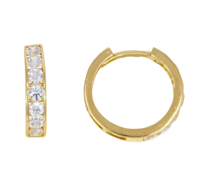 Zlaté náušnice 2477