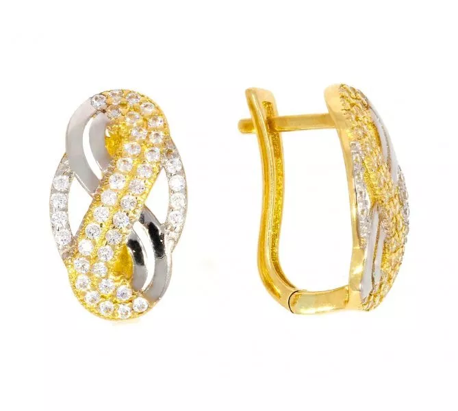 Zlaté náušnice 2857