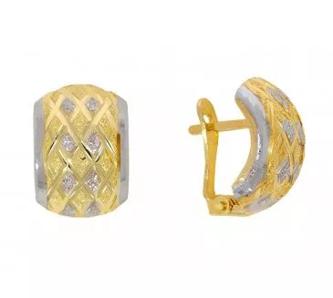 Zlaté náušnice 1898