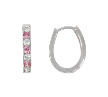 Náušnice z bieleho zlata 3907