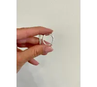 Náušnice z bieleho zlata 3906