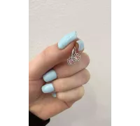 Náušnice z bieleho zlata 3610