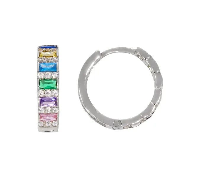 Náušnice z bieleho zlata 3908