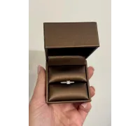 Diamantový zlatý prsteň 115