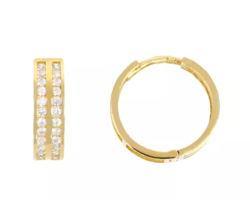 Zlaté náušnice 870