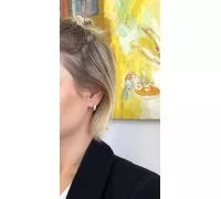 Zlaté náušnice 870