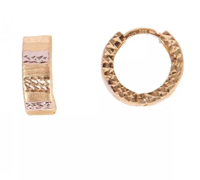 Zlaté náušnice 1143