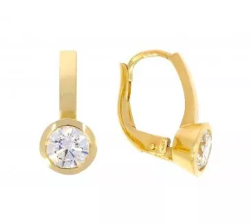 Zlaté náušnice 2864