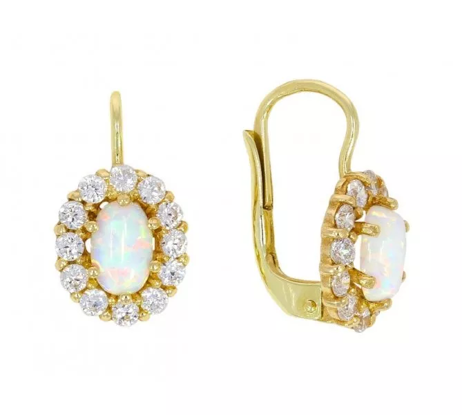 Zlaté náušnice 2116