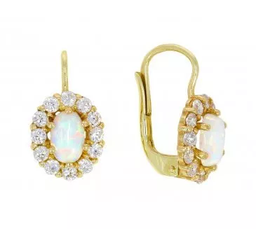 Zlaté náušnice 2116