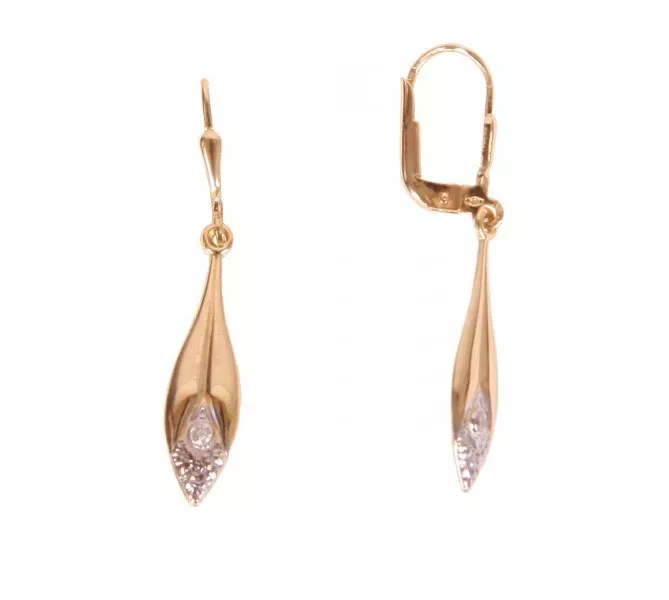 Zlaté náušnice 1176