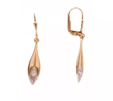 Zlaté náušnice 1176