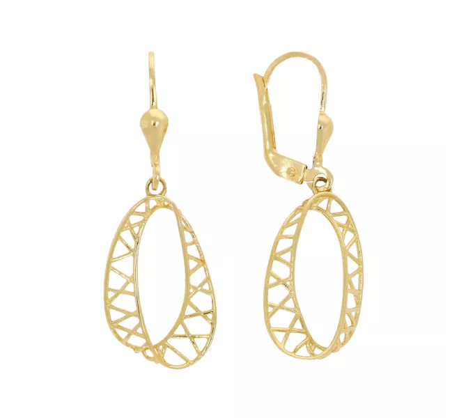 Zlaté náušnice 3627