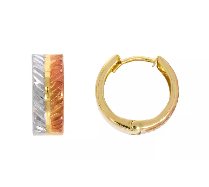 Zlaté náušnice 3626