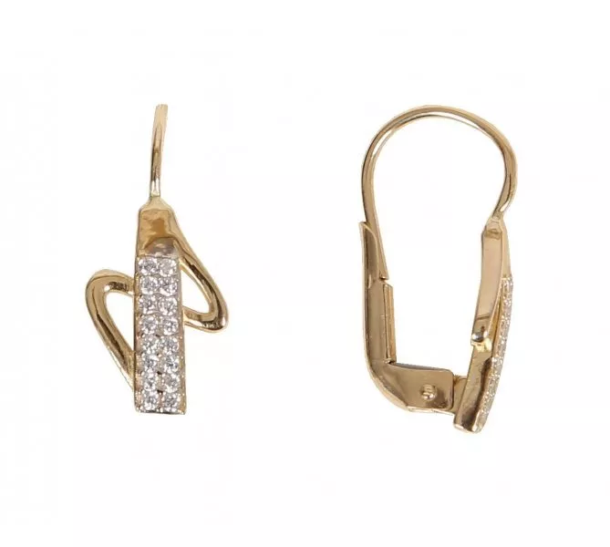 Zlaté náušnice 1590