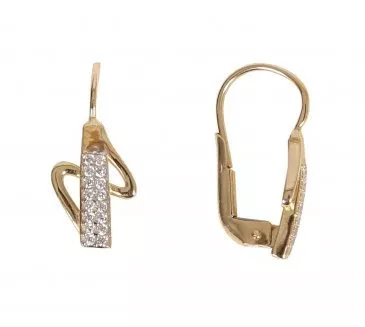 Zlaté náušnice 1590