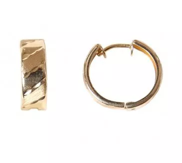 Zlaté náušnice 963