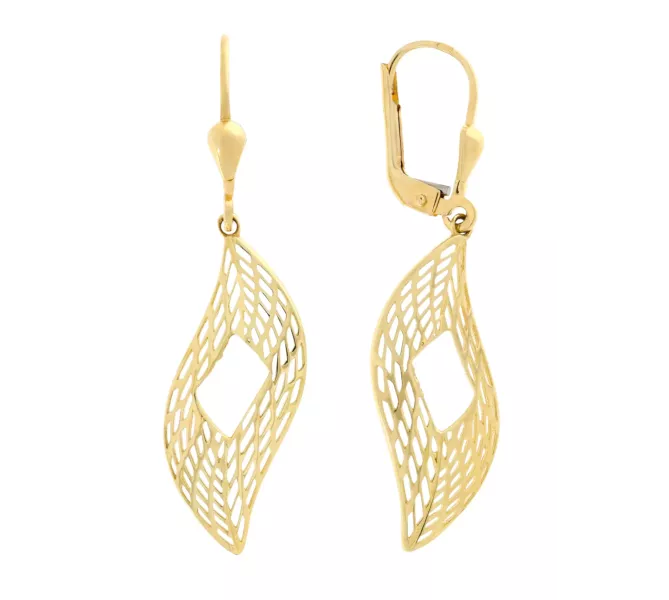 Zlaté náušnice 3614