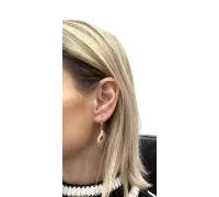 Zlaté náušnice 3614