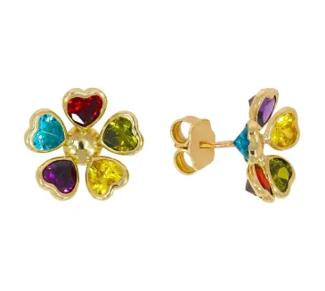 Zlaté náušnice 2102