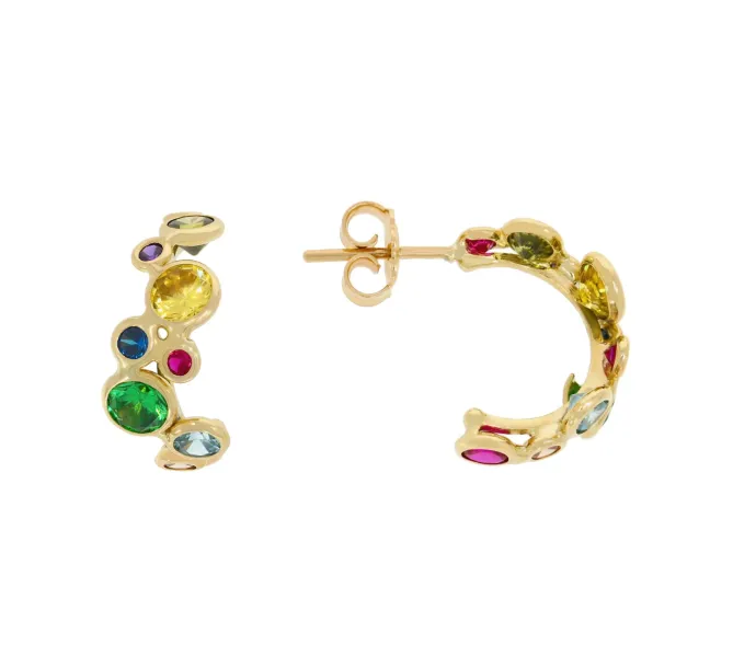 Zlaté náušnice 3986