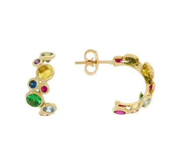 Zlaté náušnice 3986