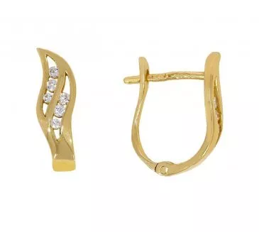 Zlaté náušnice 1874