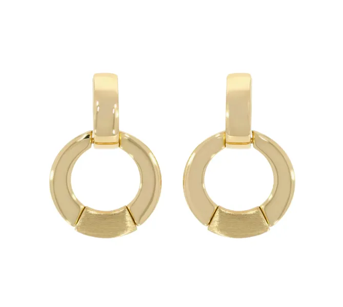 Zlaté náušnice 3987