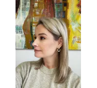 Zlaté náušnice 3987