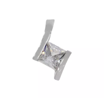 Prívesok z bieleho zlata 1166