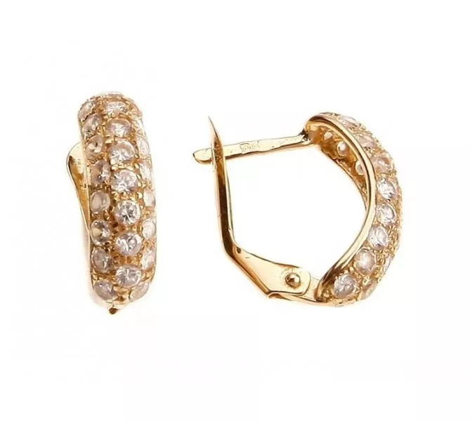 Zlaté náušnice 220