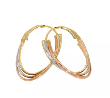 Zlaté náušnice 3631