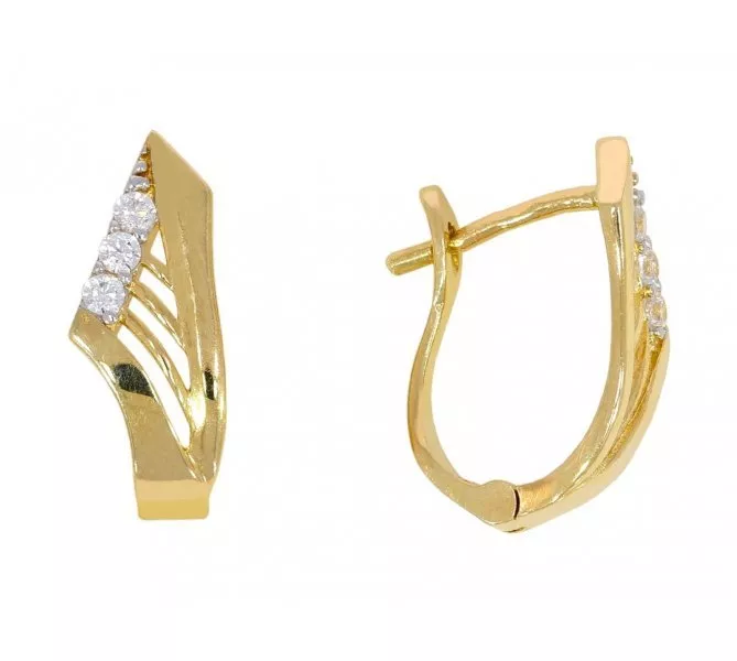 Zlaté náušnice 2236