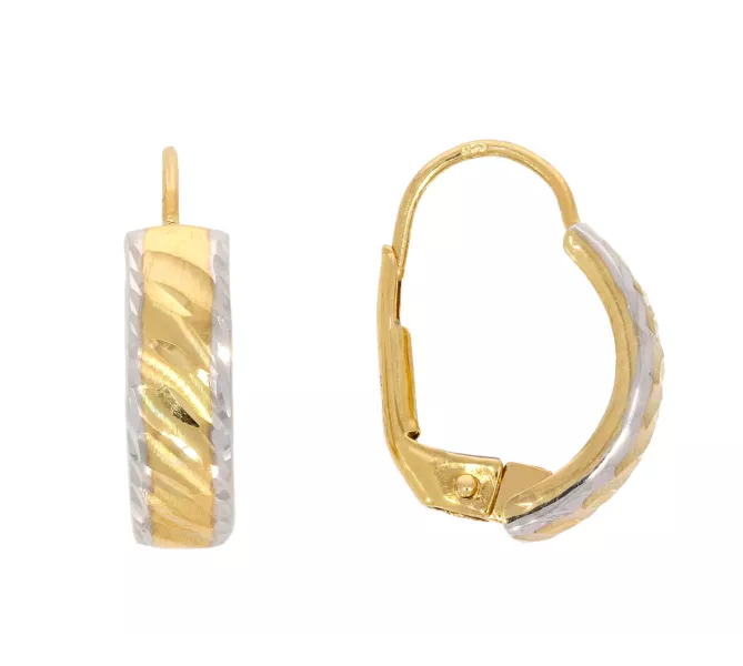 Zlaté náušnice 3633