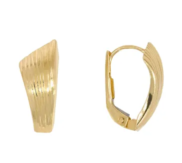 Zlaté náušnice 4332