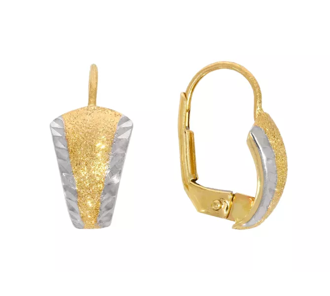 Zlaté náušnice 3635