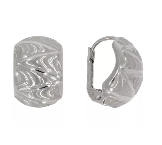 Náušnice z bieleho zlata 3282